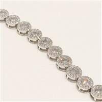 Bracciale Vidali Gioielli Donna in Argento Zircone BRAR-57-34 - BRAR-57-34